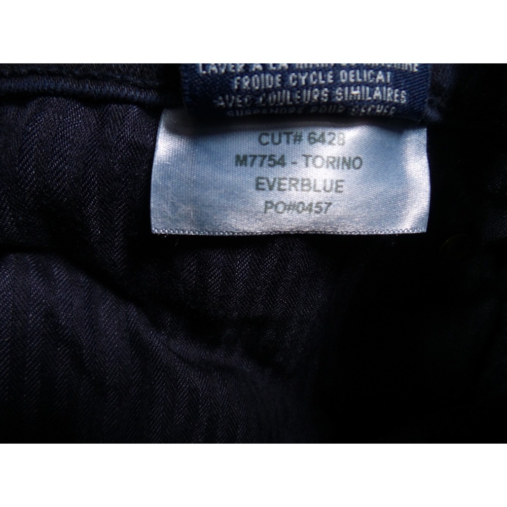 Fidelity‎ Jeans Mens Size 38 Blue Denim Torino Mid Rise Dark Wash Stretch - Picture 16 of 16
